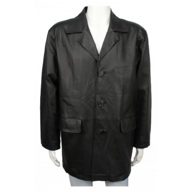Мъжко кожено яке K.K.M. | Mall112.com