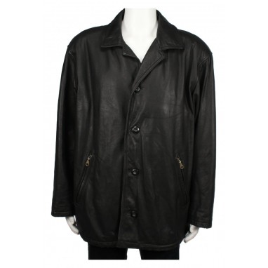 Мъжко кожено яке Cotton Republic | Mall112.com
