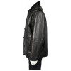 Мъжко черно кожено яке T.L.C. by Skins | Mall112.com