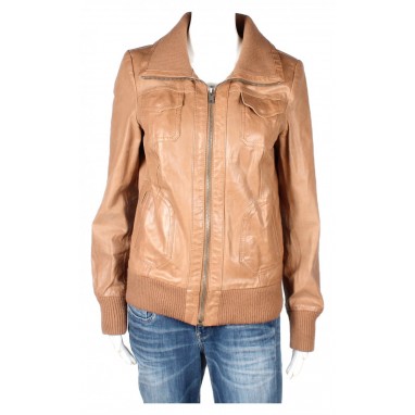 Дамско кожено яке Only | Mall112.com