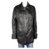 Дамско черно кожено яке Designers | Mall112.com