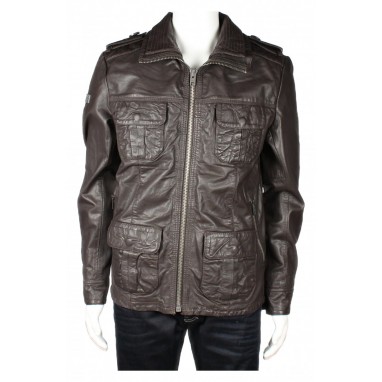 Мъжко кожено яке SuperDry | Mall112.com
