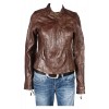 Дамско кожено яке Stradivarius | Mall112.com