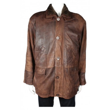 Мъжко кожено яке Rover & Lakes | Mall112.com