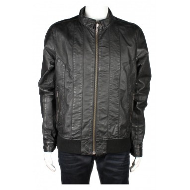 Мъжко кожено яке H&M Divided | Mall112.com