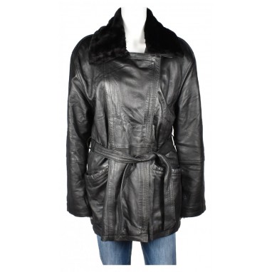 Дамско кожено яке Vunic | Mall112.com