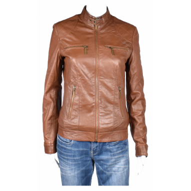 Дамско кожено яке Urban Basics | Mall112.com Дамско кожено яке Urban Basics | Mall112.com