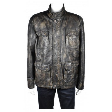 Мъжко кожено яке Trapper | Mall112.com