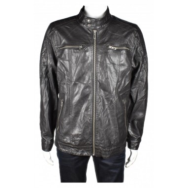Мъжко кожено яке Identic | Mall112.com