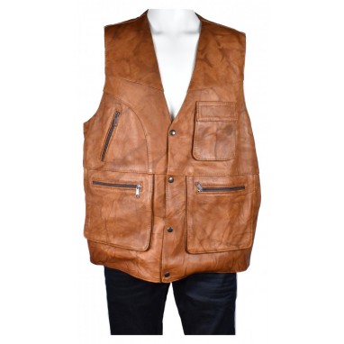 Мъжки кожен елек | Mall112.com