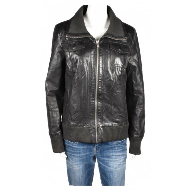 Дамско кожено яке Only | Mall112.com