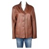 Кафяво кожено яке Avitano | Mall112.com