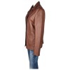 Кафяво кожено яке Avitano | Mall112.com
