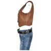 Дамски кожен елек Simply Good | Mall112.com