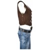 Дамски кожен елек Simply Good | Mall112.com