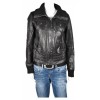 Дамско черно кожено яке Vero Moda | Mall112.com