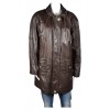 Дамско кафяво кожено яке Echtes Leder | Mall112.com