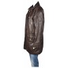 Дамско кафяво кожено яке Echtes Leder | Mall112.com