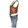 Дамски кожен елек Simply Good | Mall112.com