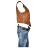 Дамски кожен елек Simply Good | Mall112.com