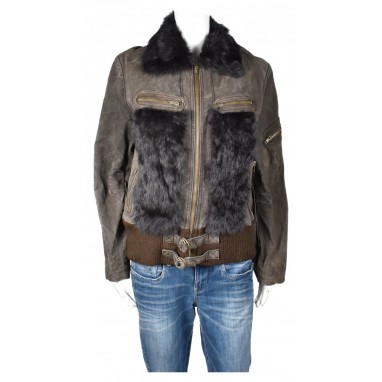 Модерно дамско кожено яке | Mall112.com