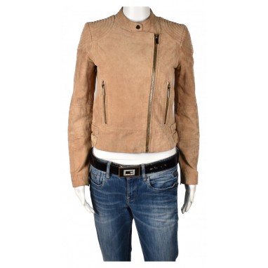 Дамско кожено яке Mango | Mall112.com