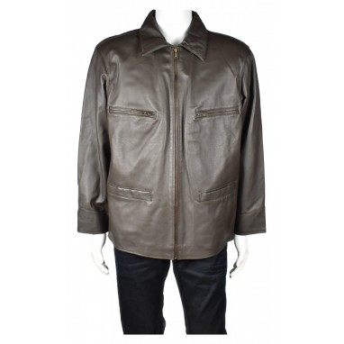 Мъжко кожено яке Real Leather | Mall112.com