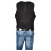Красив черен кожен елек | Mall112.com