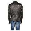 Черно кожено яке Bershka | Mall112.com