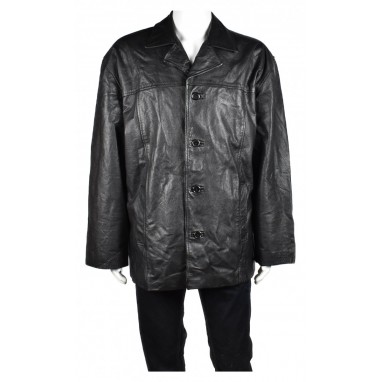 Мъжко кожено яке Akasn | Mall112.com