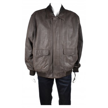 Мъжко кожено яке Duffer | Mall112.com
