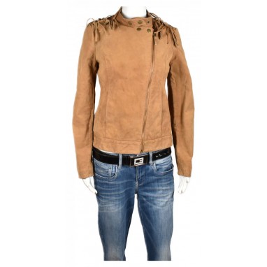 Дамско кожено яке Stradivarius | Mall112.com