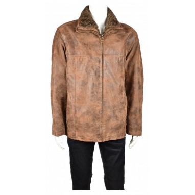 Мъжко кожено яке Canda | Mall112.com