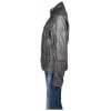 Сиво кожено мъжко яке Esprit | Mall112.com