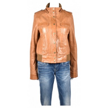 Дамско кожено яке Chicoree | Mall112.com