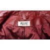 Червено дамско кожено яке Helline | Mall112.com