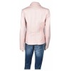 Светло розово кожено яке | Mall112.com
