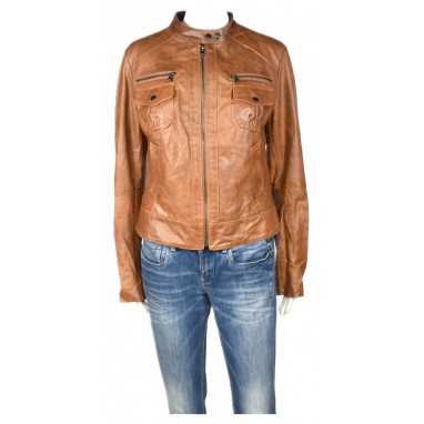 Дамско кожено яке Sasch | Mall112.com