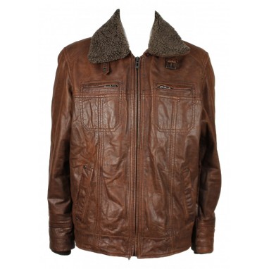 Мъжко кожено яке K&L Ruppert | Mall112.com