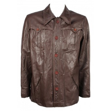 Мъжко кожено яке Real Leather | Mall112.com